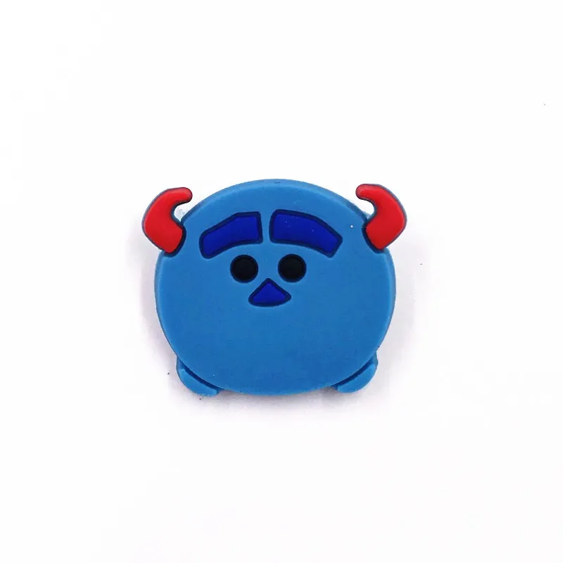 1 шт. серия игрушек Базз Вуди майка Mr. Q мультяшный значок ПВХ монстр Броши Булавки на кронштейн обувь шарф Пряжка Брошь кавайная - Цвет: Латунь