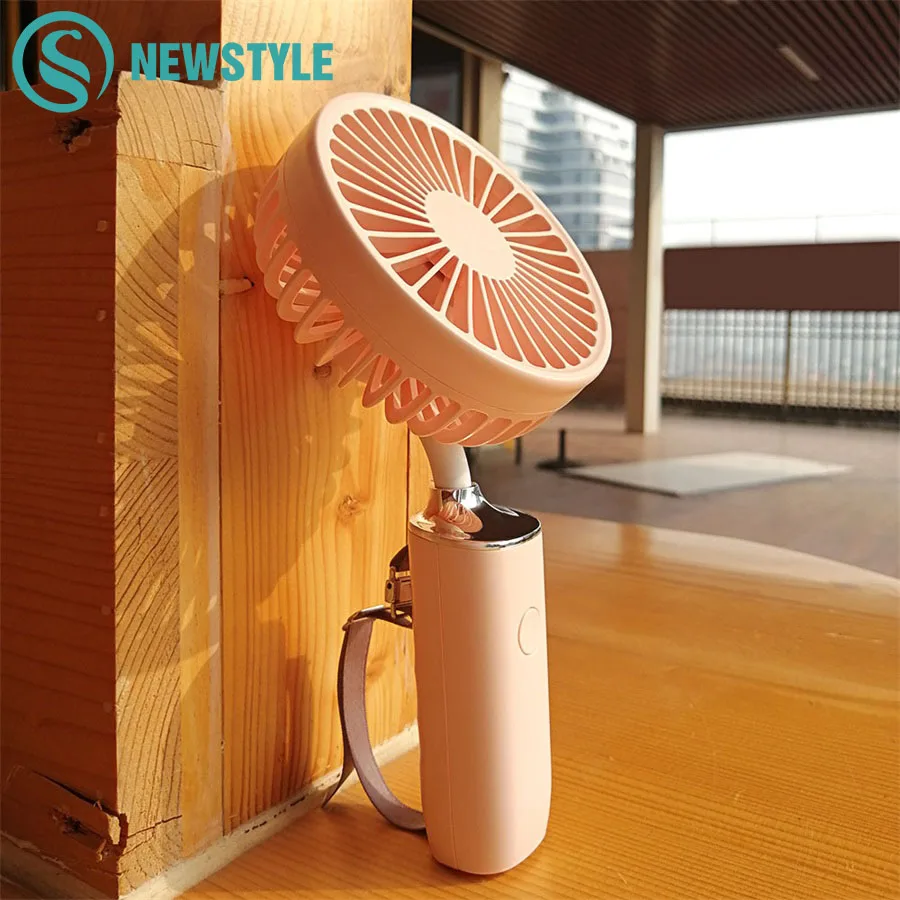 

New Pattern Pocket Fans Usb Charge Mini- Hold Fans Student Outdoors Bring Portable Small Fan DC Mini Air Cooler Ventilador