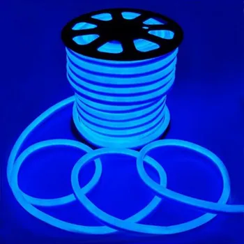 

20m/lot Rgb Neon Strip Light Ribbon Ac220v Tape Flexible 9w/m Led Neon Sign Night Light Lamp 2835 120leds/m fita de led