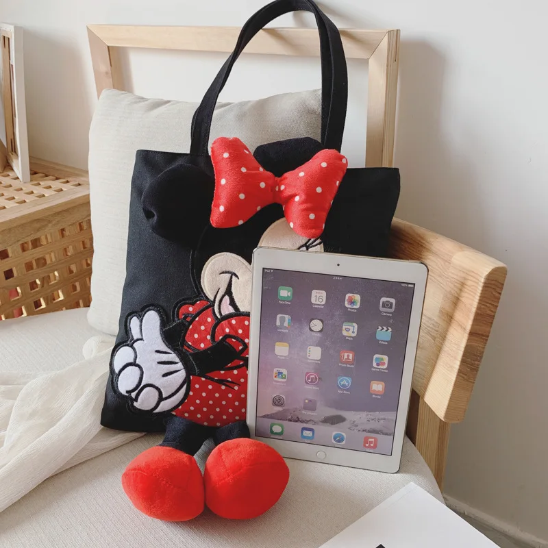 Сумка через плечо Disney Mickey mouse женская 2019 новая вместительная мягкая сумка