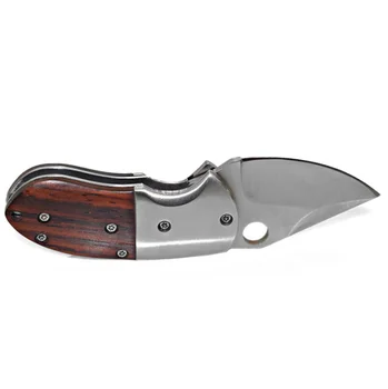 

New Design Damascus Blade wood handle folding pocket knife outdoor portable camping tactical survival knives utility EDC tool