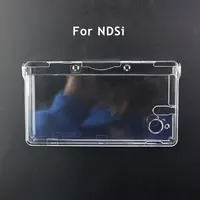 JCD Plastic Clear Crystal Protective Hard Shell Skin Case Cover For GBA SP NDSL DSI NDSi XL 3DS XL New 3DS XL LL Console - For NDSi