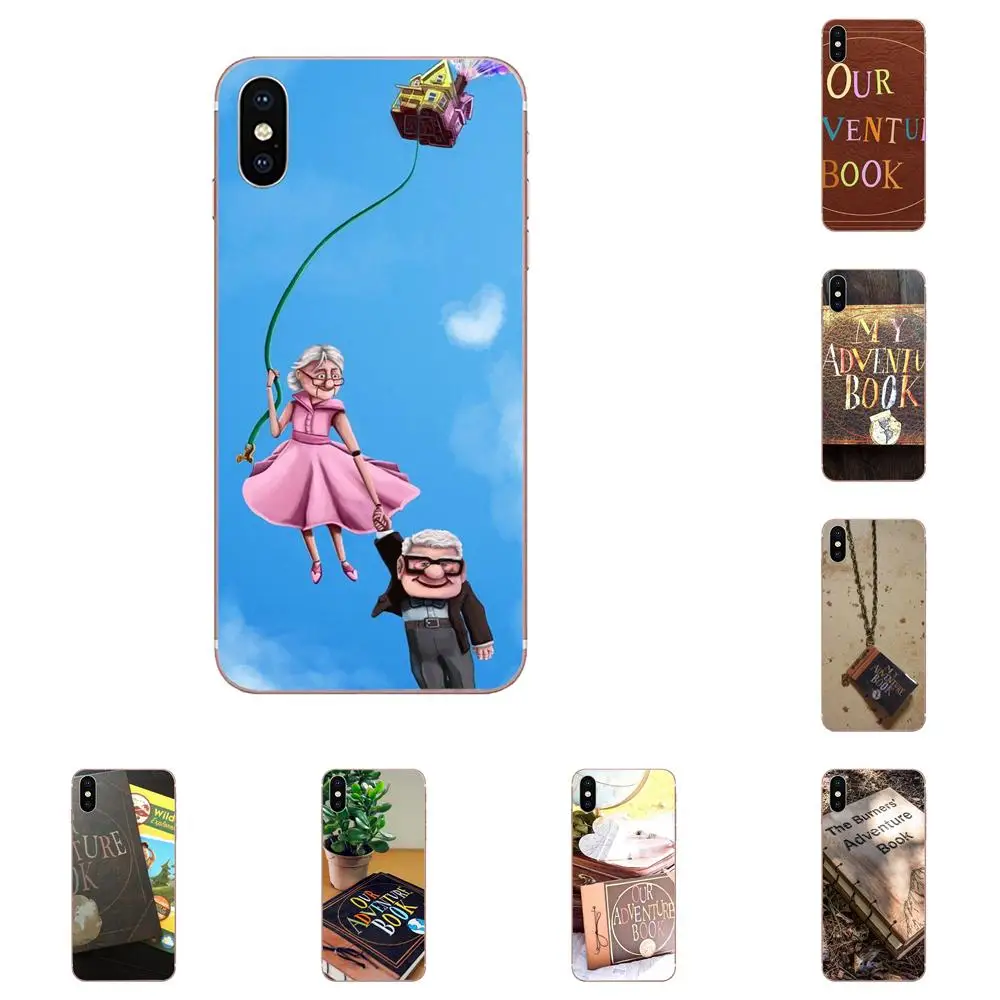 

Soft Silicone TPU Transparent Print Capa My Adventure Book Pixar Up For Apple iPhone 4 4S 5 5C 5S SE 6 6S 7 8 Plus X XS Max XR