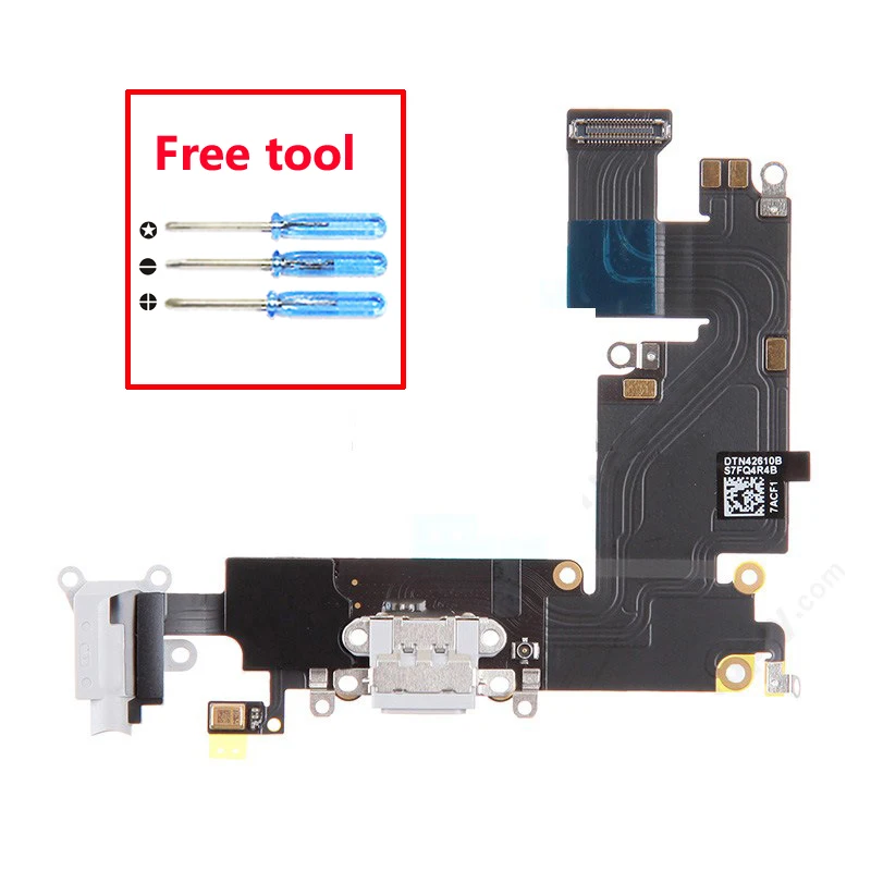 New Charger Charging Port USB Dock Connector replacement For iPhone 6 Plus 6Plus Headphone Audio Jack Flex Cable | Мобильные