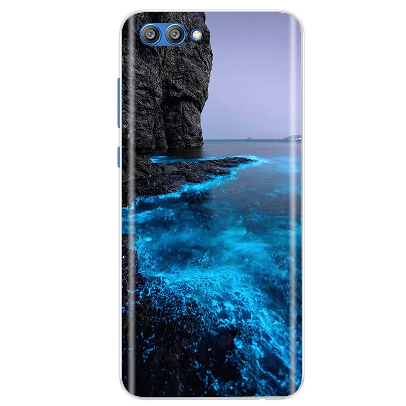 Silicone Case For Huawei Honor View 10 V10 BKL-AL20 BKL-L04 BKL-L09 Phone Case For Honor 10 COL-AL10 COL-L29 COL-L19 Case Fundas mous wallet