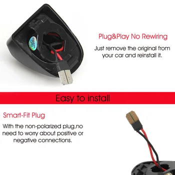 

12V License Plate Lights Car LED Lamps For Chevy Silverado Avalanche 99-13