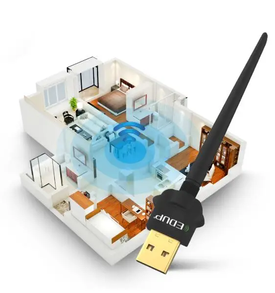 Беспроводной USB WiFi адаптер 1300 Мбит/с ключ Wi-Fi PC сетевая карта wifi 5 ГГц адаптер ЛВС USB Ethernet приемник AC Wi-Fi антенна USB
