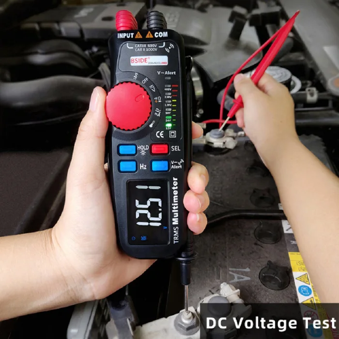 ADM92CL PRO 6000 отсчетов мультиметр Цифровой True RMS мультиметр Авто-диапазон Напряжение, температура тестер непрерывности диодов QJS магазин