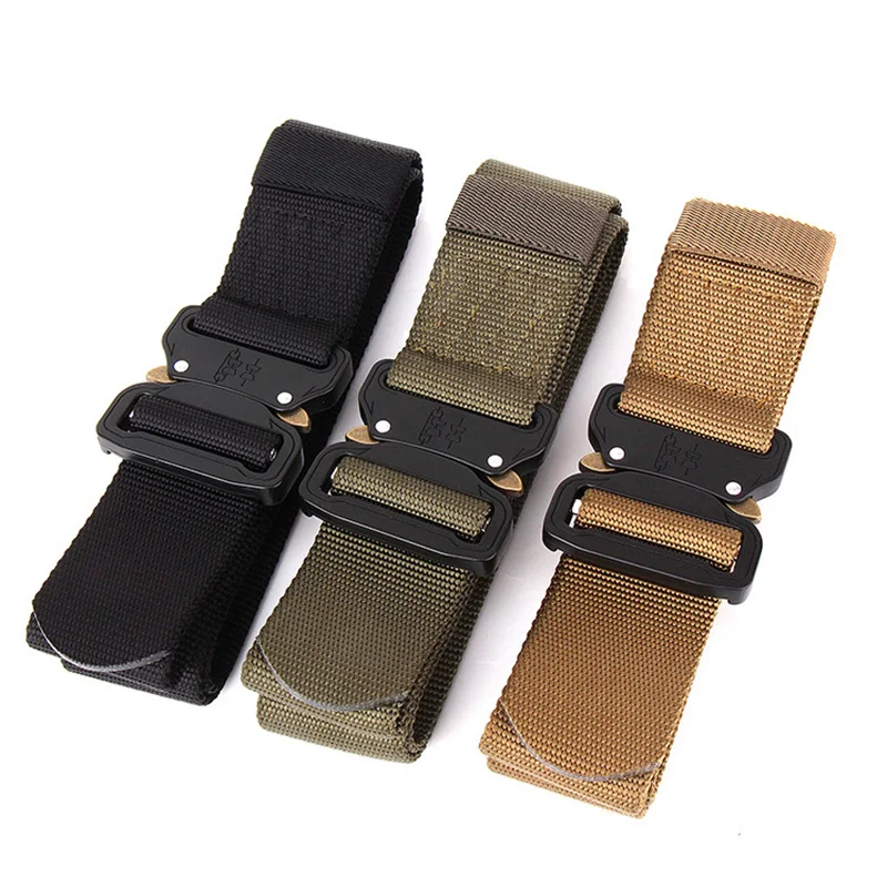Ремень мужской нейлоновый с металлической пряжкой ширина 4 5 см|tactical belt|belt uscarrying