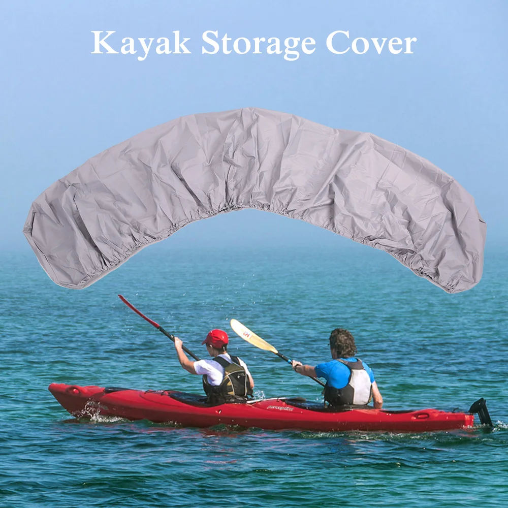 

Kayak Canoe Storage Cover Accessory Waterproof Kayak Storage Boat Cover Rain Dust Proof UV Protection Boat Transport Cover