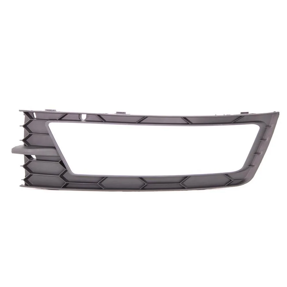 Car-Styling Front Bumper Fog Lamp Light Lower Grille Cover With Hole For Skoda Rapid Spaceback 2013 2014 2015