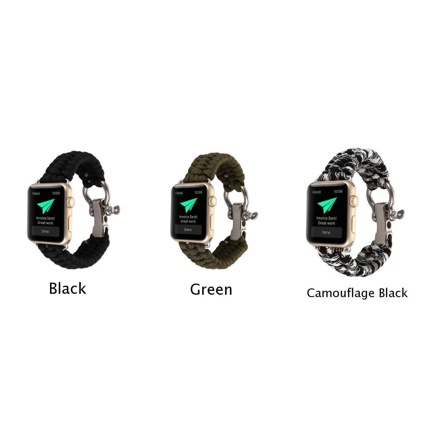 Браслет часы ремешок нейлон для IWatch Apple Watch 38nn/42 мм