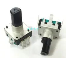 2PCS/LOT Taiwan produces EC12 encoder, car audio encoder, code switch 24, positioning 15 axis long digital potentiometer
