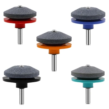 

50MM Faster Lawn Mower Sharpener Lawnmower Blade Sharpener Universal Grinding Rotary Drill Cuts