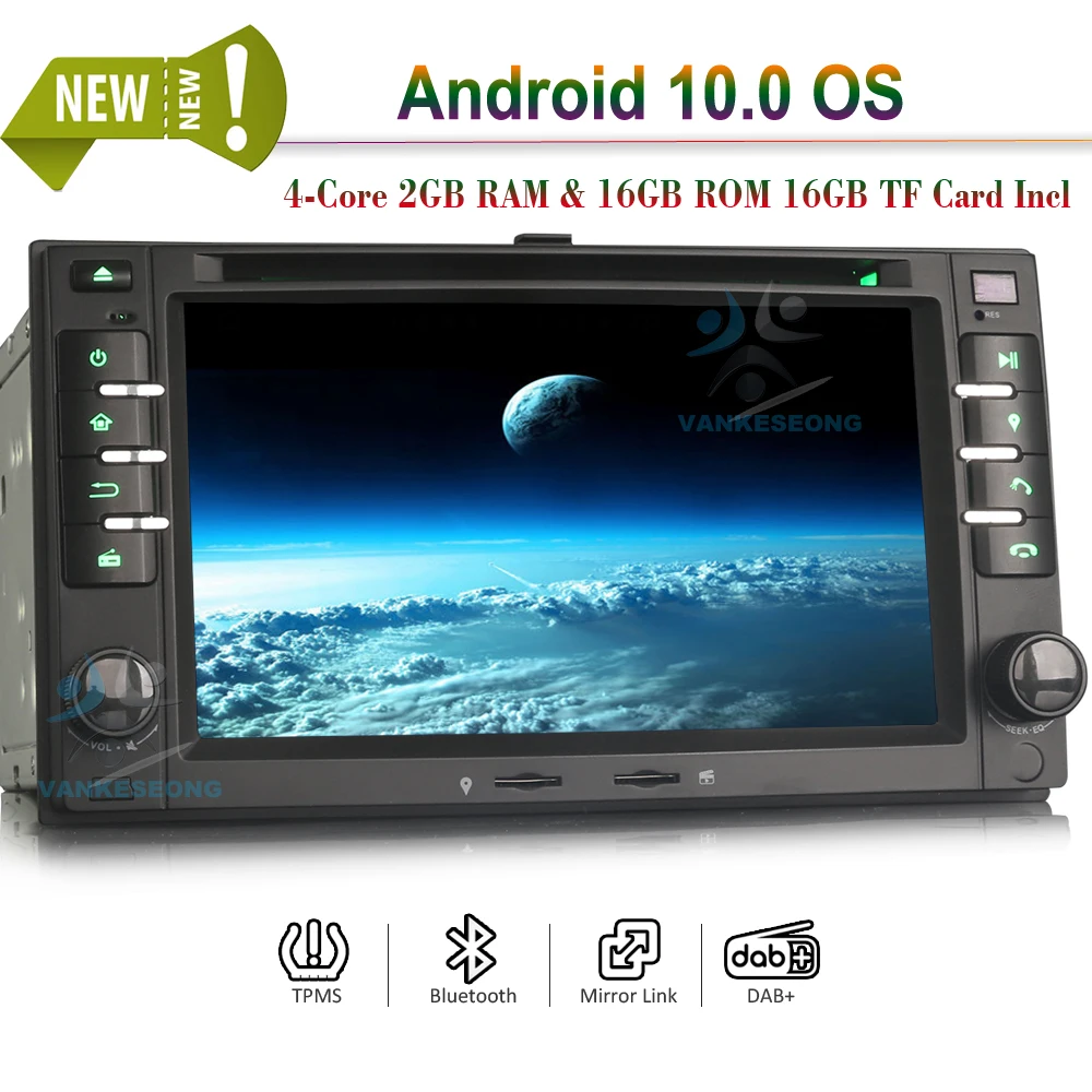 6 2 &quotAndroid 10 0 автомобильный стерео GPS авто Bluetooth DVD Системы 4G DAB + CarPlay DSP для Kia SORENTO
