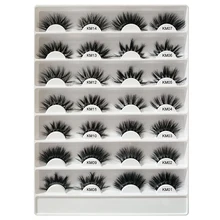 SEXYSHEEP 1Pair Long 5D mink eyelashes long lasting mink lashes natural dramatic volume eyelashes extension 3d false eyelash