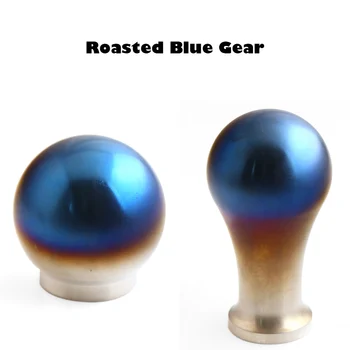 

2019 General Roasted Blue Titanium Alloy Gears for Automobile Gearshift Rod Knob Manual Gears