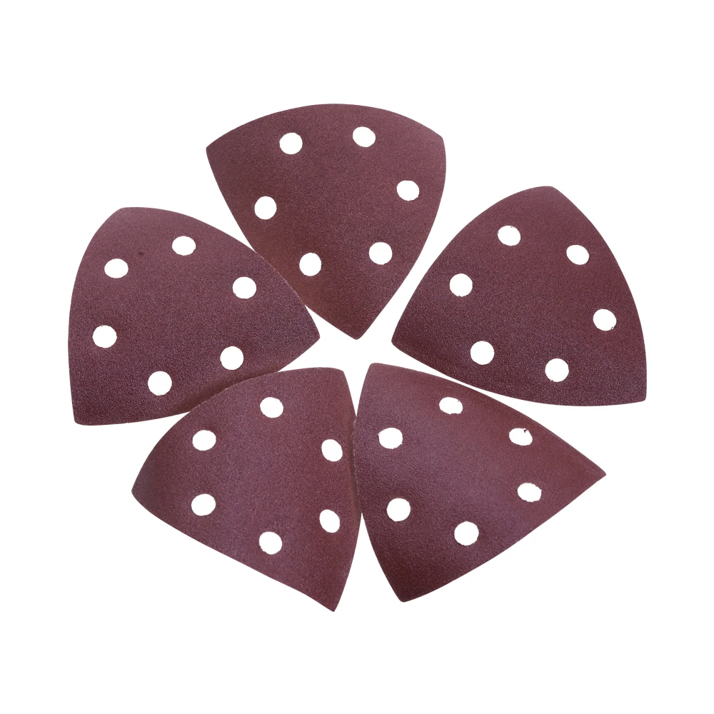 50Pcs Triangle Sanding Sheets Mouse Detail Sander Pads 40 60 80 100 120Grit Paper for Abrasive Tools | Инструменты