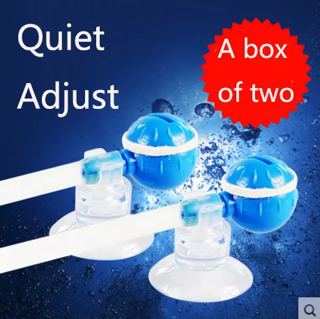 

Air diffuser bubble quiet adjust for air pump aquarium