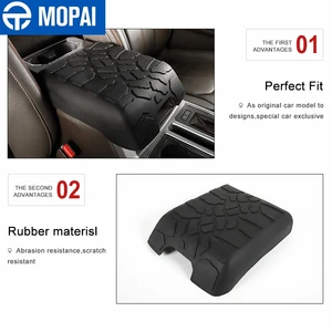 Image 3 - MOPAI Armrest Box Cushion for Ford F150 2015+ Car Armrest Box Pad Accessories for Ford F150 2015 2021
