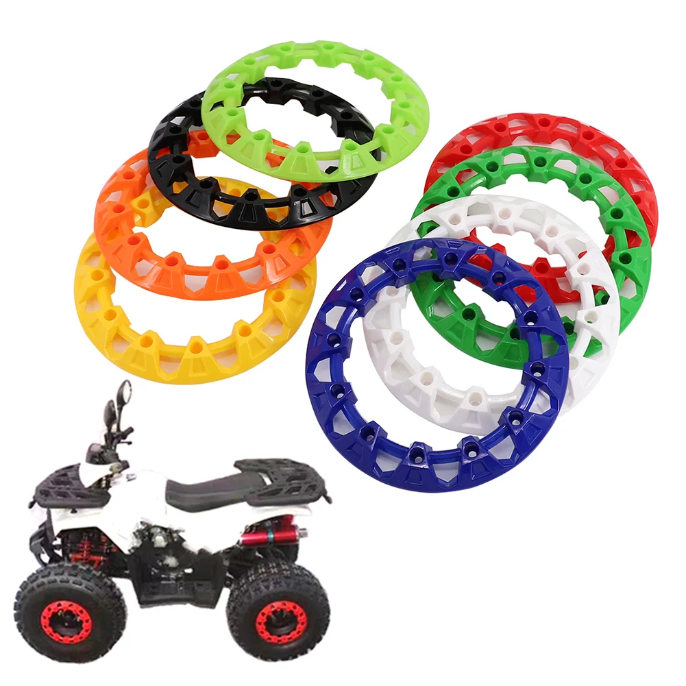 8 inch 10 inch Wheel Hub Decoration Wheel Rim Decoration Ring Protective Cover GO Kart ATV