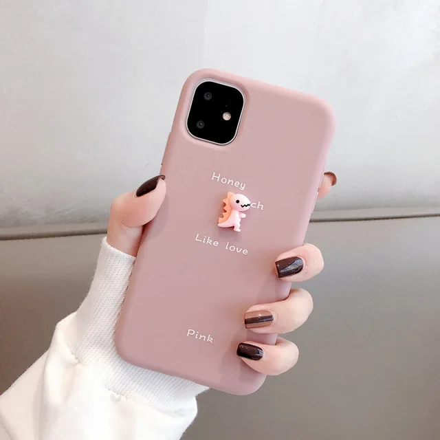 Lovebay милый 3D узор чехол для телефона для iPhone 11 Pro XS Max XR X 8 7 6 6S Plus 11 милый фруктовый авокадо Мягкий ТПУ, конфетный задний Чехол - Цвет: AC8322