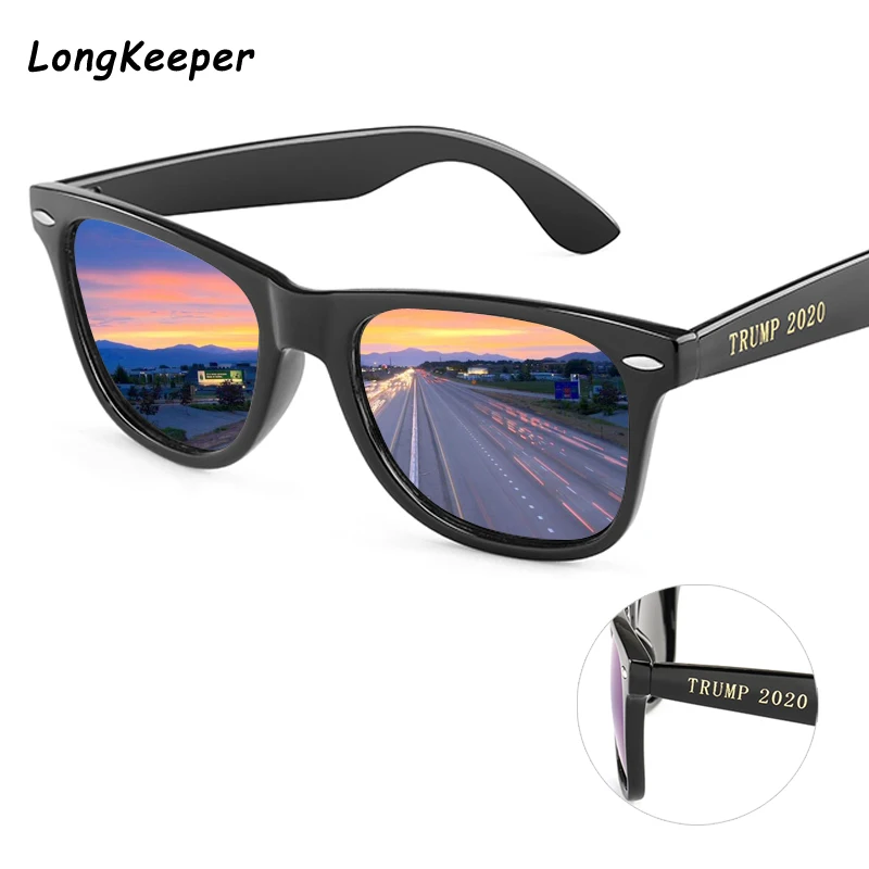 

Trump 2020 Sunglasses Men Polarized Mirror Driving Sun Glasses Men Women Brand Designer Retro Shades Driver Goggles UV400 Gafas