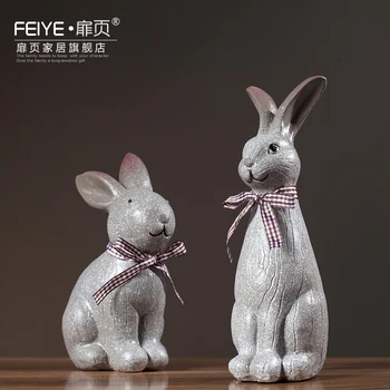 

rabbit furnishing articles contemporary sitting room wine lovely home decoration interior decoration is a wedding gift
