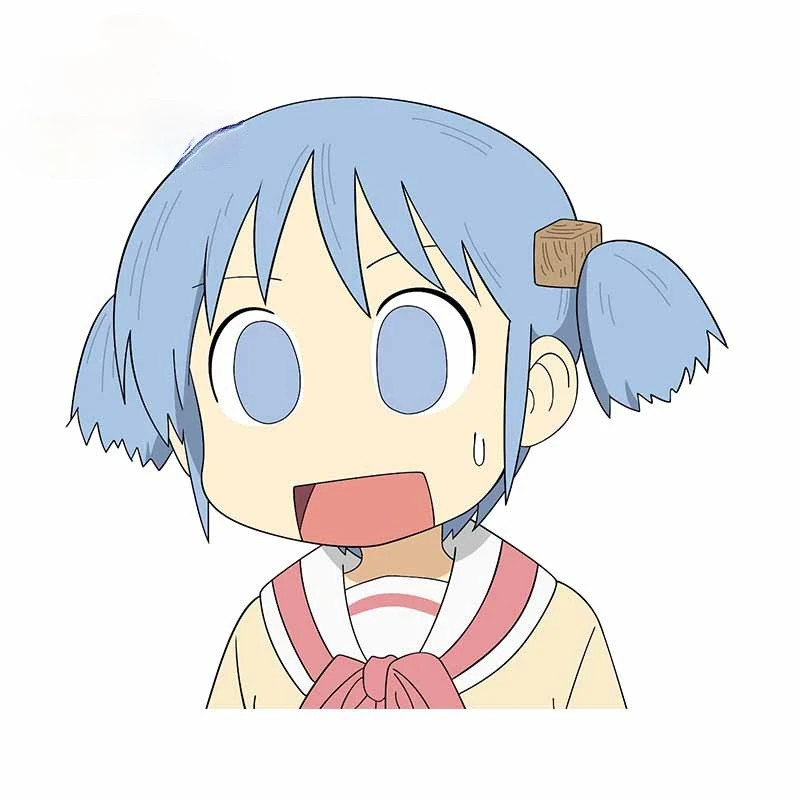 

Высококачественные наклейки Nichijou naganosahara Mio для окон мотоциклов и домов на колесах, аниме индивидуальная мультяшная графика 12*13 см