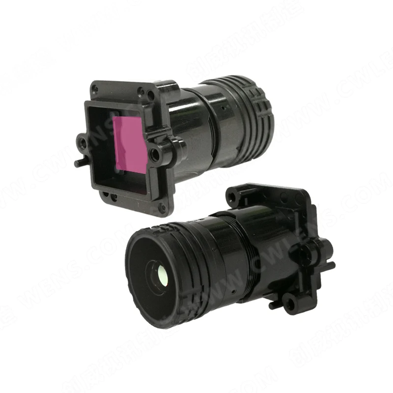 

Black Light Lens F1.0 Night Vision Full Color 5G4P Interface M16 Comes with White Light Base Monitoring Accessories