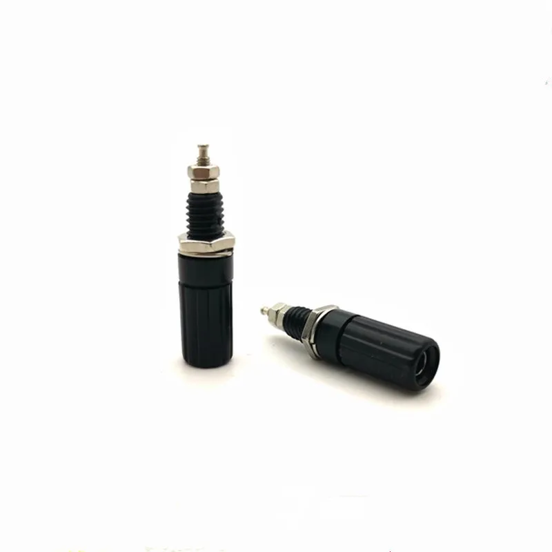 5PCS/Lot 4mm Terminal Test Socket Binding Post For Speaker 4mm Banana Plug Test probe Conversion Adapter