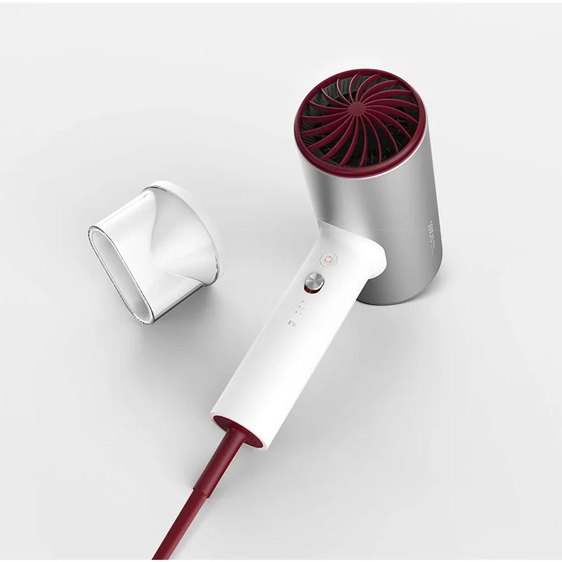 Xiaomi Mijia Soocas фен с отрицательными ионами для волос корпус из алюминиевого сплава