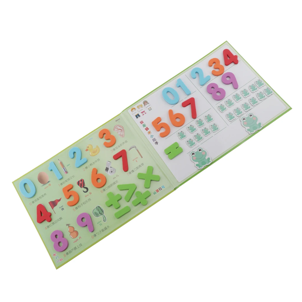  Magnetic Numbers and Symbols & Board Box Educational Toy for Preschool Learning Spelling Counting T - 4000563436898