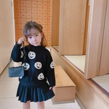 

Mihkalev 2020 Autumn Winter Family Matching Clothes Monther And Daughter Sweater For Kids Thicken Sweater Outerwear