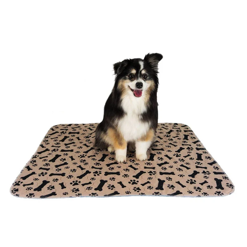 Waterproof Reusable Dog Bed Mats Dog Urine Pad Puppy Pee Fast Absorbing