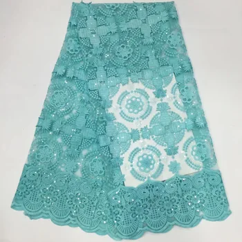 

African Lace Fabric 2019 Embroidered Nigerian Laces Fabric Bridal High Quality French Lace Fabric For Women Dress