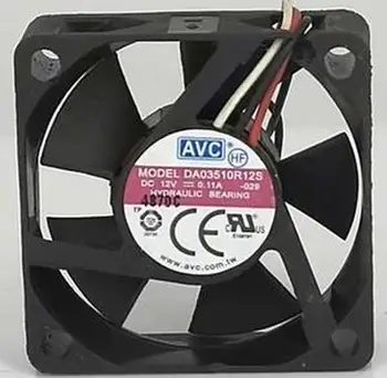 

Original for AVC DA03510R12S 12V 0.11A 3.5CM 3510 3 wire silent cooling fan