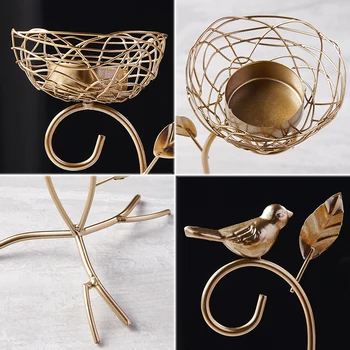 Chandelier de mariage doré s | Table de salon, Table à manger romantique, salon de maison 5