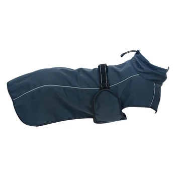 

Keep Warm Reflective Strip Waterproof Windproof Autumn Winter Adjustable Casual Cold Weather Unisex Magic Sticker Dog Coat Large