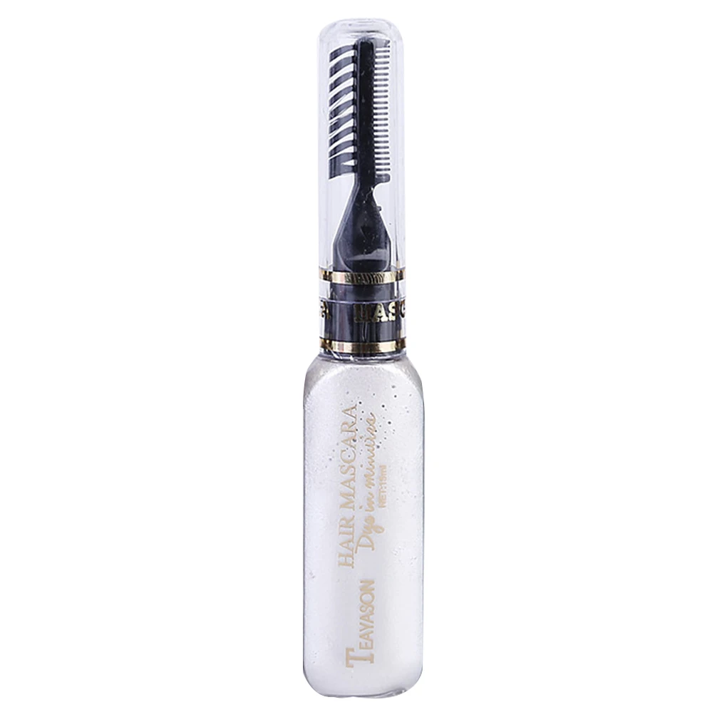 BGVfiveHair цветной крем 13 цветов Временная Краска для волос Тушь для ресниц Нетоксичная DIY Краска для волос инструмент для красоты