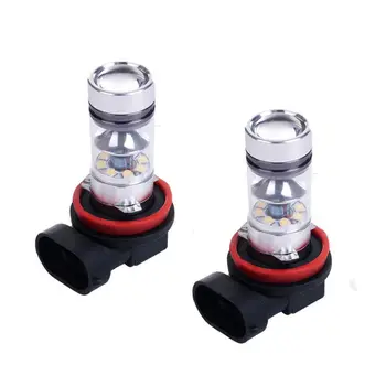 

2Pcs H8 H11 12V 15W Car LED Headlight 6000K Camper Fog Light Ice Blue Daytime Running Lamp Bulb for Camper Truck Trailer