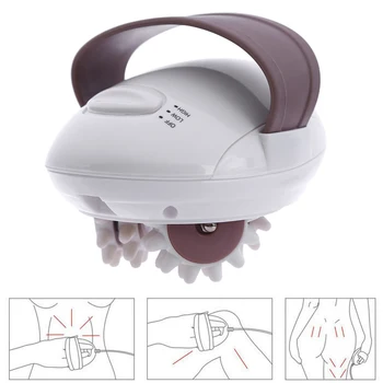 

Handheld Electric Mini Body Massager Roller Anti-Cellulite Slimmer for Face Leg Portable Shoulder Cervical Spine Massager