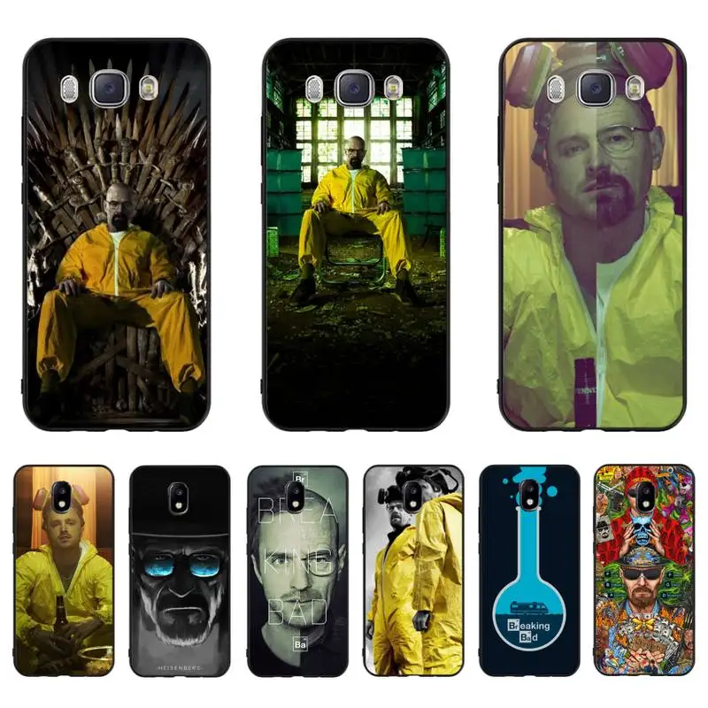 HTXian во все тяжкие пользовательские мягкие телефонные чехлы для Samsung J7 J8 J6 J4Plus J5