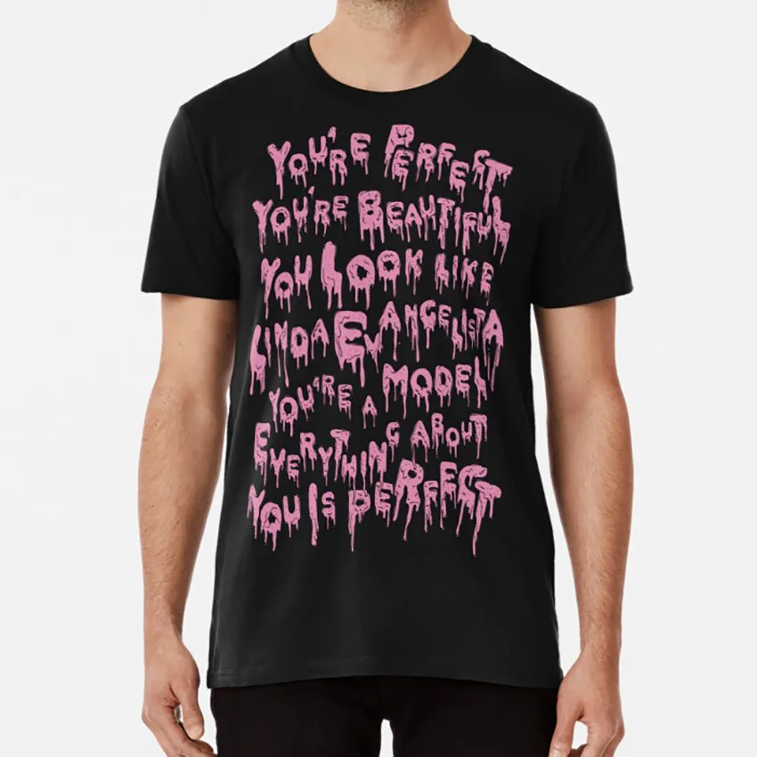 You Look Like Linda Evangelista ( Aja / Valentina ) T Shirt Rupaul Drag Race Queen Pop Meme Model | Мужская одежда