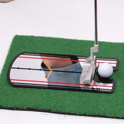 Golf Putting Practice Mirror Putting Posture Correction Mirror  Alignment Training Aid Swing Trainer Eye Line 31*14.5CM