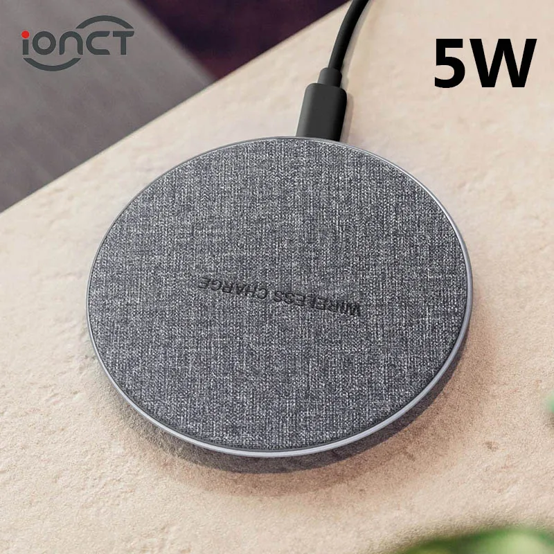 

iONCT QI Wireless Charger For iPhone X 8 Plus XR XS Max 7 Plus Charging Pad For Phone For Samsung S8 S9 For Huawei Xiaomi Charge