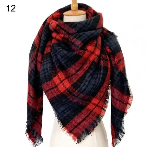 Multi-color  Stylish Multi-function Long Warm Shawl Comfortable Scarf Wrap Washable   for Gift mens infinity scarf Scarves