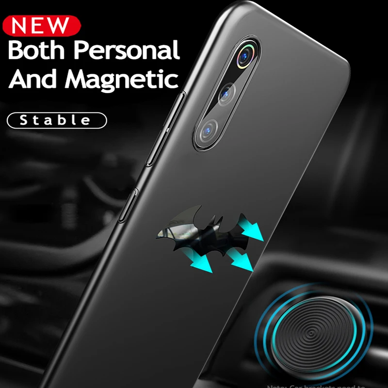 Ультратонкий металлический матовый PC чехол для телефона с Бэтменом для huawei P30 P20 Honor V20 V10 10 9 Lite Pro Nova чехол с магнитной защитой