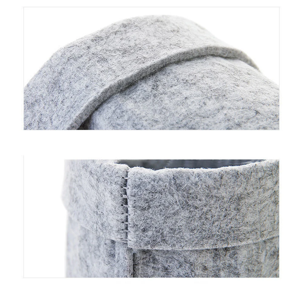 Серый/хаки растительный мешок украшения дома Настольная Цветочная корзина