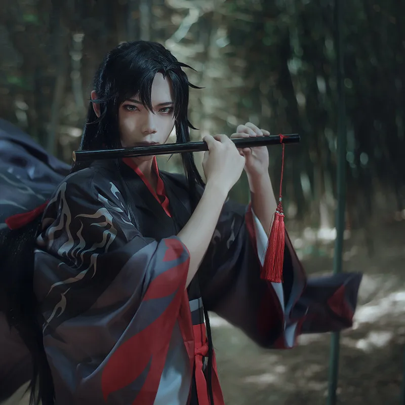 Wei Wuxian The Yiling, косплей, большой демон, маскарадный костюм Wei Wuxian Mo Bao Hu Shi, костюм унисекс, костюм на Хэллоуин